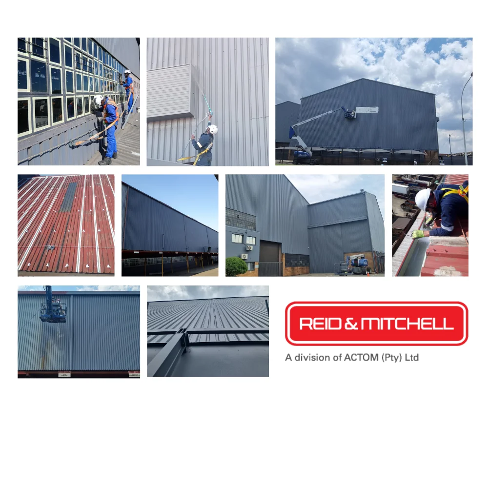 Industrial coating application process in a manufacturing facility